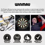 Šipky steel Winmau Exion Torpedo 24g SP 90% wolfram