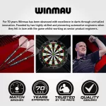 Šipky steel Winmau Fornax Torpedo 23g SP 90% wolfram