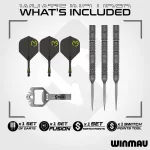 Šipky steel Winmau MvG Signature Edition 23g SP 90% wolfram