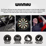 Šipky steel Winmau MvG Signature Edition 23g SP 90% wolfram