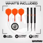 Šipky steel Winmau Emma Paton 23g 90% wolfram