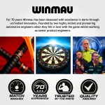 Šipky steel Winmau Emma Paton 23g 90% wolfram