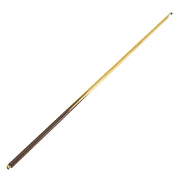 Kulečníkové tágo 140 cm jednodílné, hnédé