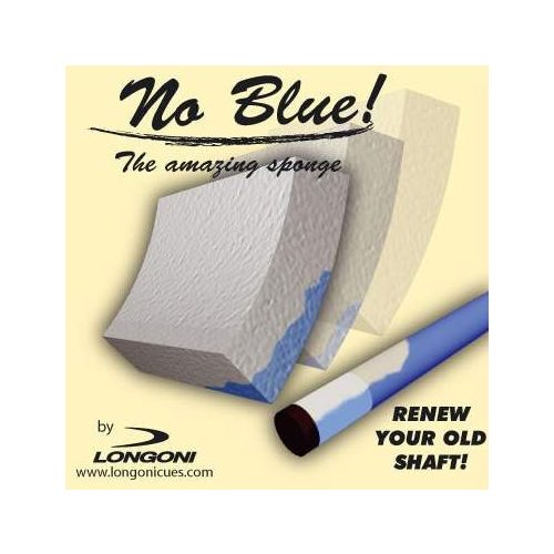 Čistící houba No Blue na špici tága