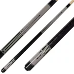 Pool kulečníkové tágo Classic Vulcan 4 s 3D gripem, dvoudílné