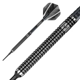 Šipky Winmau soft BLACK OUT 18g, 90% wolfram