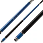 Pool kulečníkové tágo Cuetec Cynergy CT-15K Carbon, Sapphire Blue, dvoudílné
