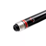 Pool kulečníkové tágo Cuetec Cynergy CT-15K Carbon Break, Metallic-Black, 3/8 x 14, dvoudílné