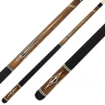 Cuetec Poolové tágo Warrior 148cm hnědé, dvoudílné
