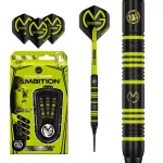 Šipky soft Winmau MvG Ambition 20g, brass