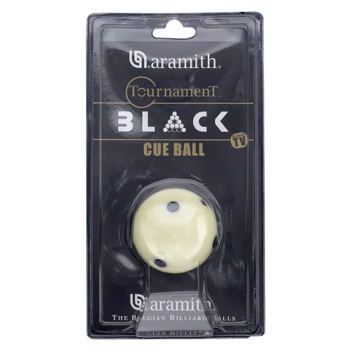 Prémiová bílá koule Aramith 57,2 mm pro pool kulečníkovou sadu Tournament Black