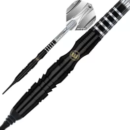 Sada soft šipek Winmau Sniper Black 20g, 90% wolfram