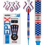 Šipky soft Winmau Epix 20g, 90% wolfram