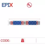 Šipky soft Winmau Epix 20g, 90% wolfram