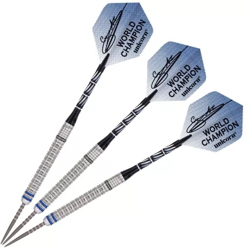 Šipky steel Unicorn Phase 3 Gary Anderson 23g World Champion Natural, 90% wolfram