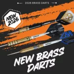 Šipky steel Unicorn Callan Rydz 22g Brass