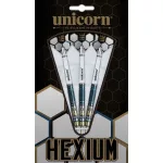 Šipky steel Unicorn Hexium 02 23g 90% wolfram