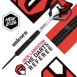 Šipky steel Unicorn Jack Langston The Darts Referee 24g 90% wolfram