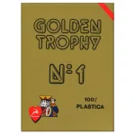 Karty Modiano GOLDEN TROPHY 100% plastové, červené