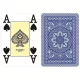 Pokerové hrací karty Modiano CRISTALLO Jumbo 100% plastové modré