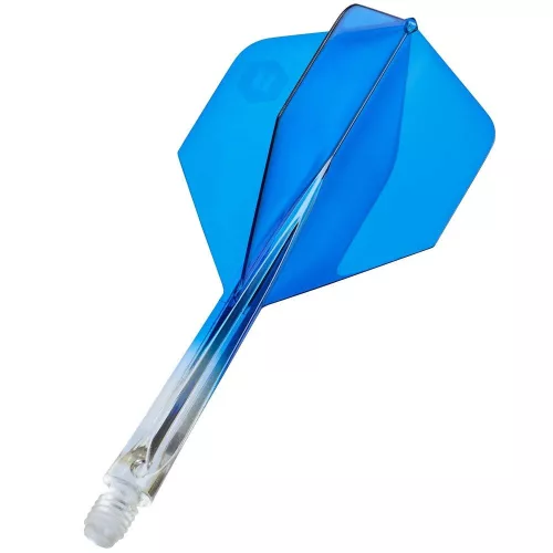 Unicorn Forge Two-tone modro-průhledné integrované Plus letky a střední násadky