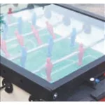 Stolní fotbal Storm F3, 5ft, do exteriéru, s mincovníkem, s vrchním sklem