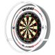 Osvětlení sisalového terče Winmau Plasma Ice 360, bílé