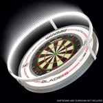 Osvětlení sisalového terče Winmau Plasma Ice 360, bílé