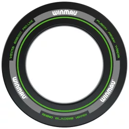 Ochrana k sialovým terčům Winmau Advance, černo-zelená