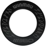 Ochrana stěny Winmau Blade 360 černá na sisalové terče