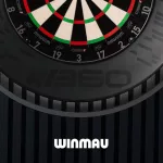 Ochrana stěny Winmau Blade 360 černá na sisalové terče