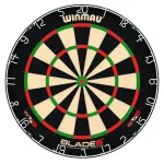 Kompletní šípkový set, terč Winmau Blade 6, PDC chránič stěny, 2 sety šipek, startovací čára, výstup