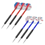 Kompletní šípkový set, terč Winmau Blade 6, PDC chránič stěny, 2 sety šipek, startovací čára, výstup