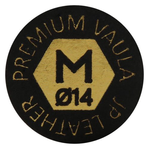 Kůže na tágo Vaula Multi Premium vrstvená černá medium, 14mm