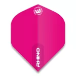Letky na šipky Winmau RHINO extra tlusté, růžové