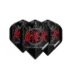 Letky na šipky Winmau RHINO Slayer Black Eagle, extra tlusté
