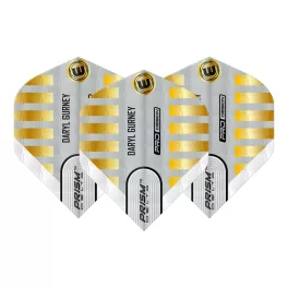 Letky na šipky Winmau Prism Delta Daryl Gurney, zlato-bílé