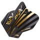Letky na šipky Winmau Prism Delta MvG Evo-X No2, černo-zlaté