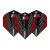 Letky na šipky Winmau Prism Alpha Blade 6 Chevron