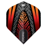 Letky na šipky Winmau Prism Alpha černo-oranžové, No2