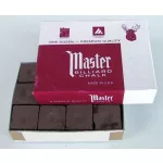 Kulečníková křída Master 12 ks, hnědá