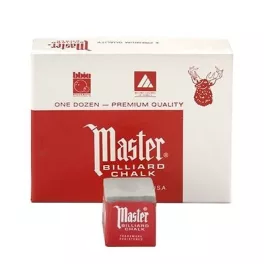Kulečníková křída Master 1 ks, šedá