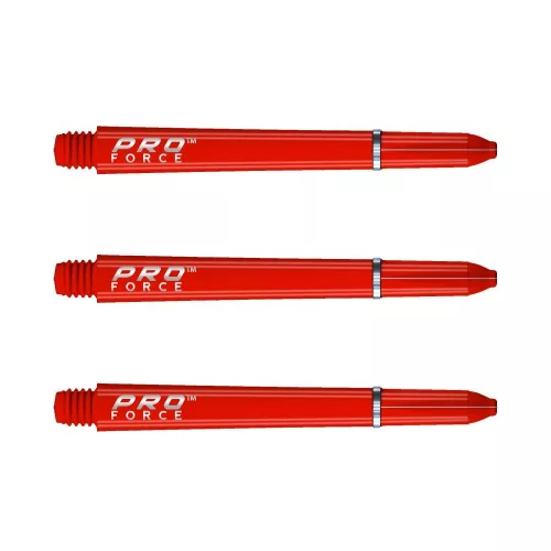 Násadky na šipky Winmau Pro Force červené, dlouhé