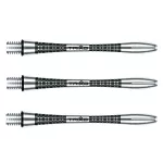 Násadky na šipky Winmau Triad Aluminium, černé dlouhé