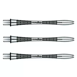 Násadky na šipky Winmau Triad Aluminium, černé dlouhé