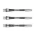 Násadky na šipky Winmau Triad Aluminium, černé intermediate 41mm