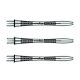 Násadky na šipky Winmau Triad Aluminium, černé intermediate 41mm