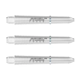 Násadky na šipky Winmau Prism force plastové, krátké bílé