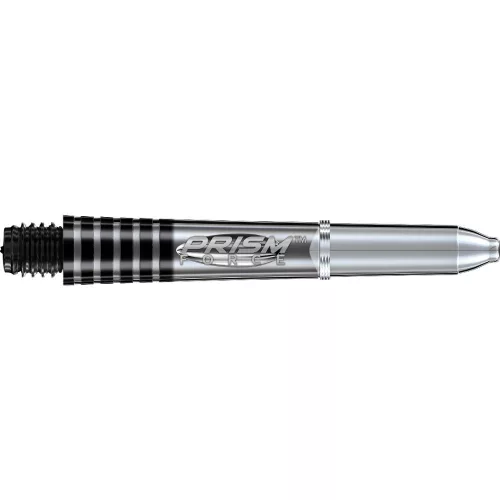 Násadky na šipky Winmau Prism force plastové krátké průsvitné černé