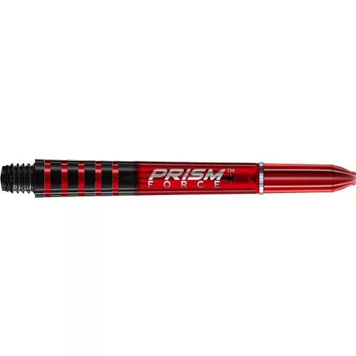 Násadky na šipky Winmau Prism force plastové dlouhé červené